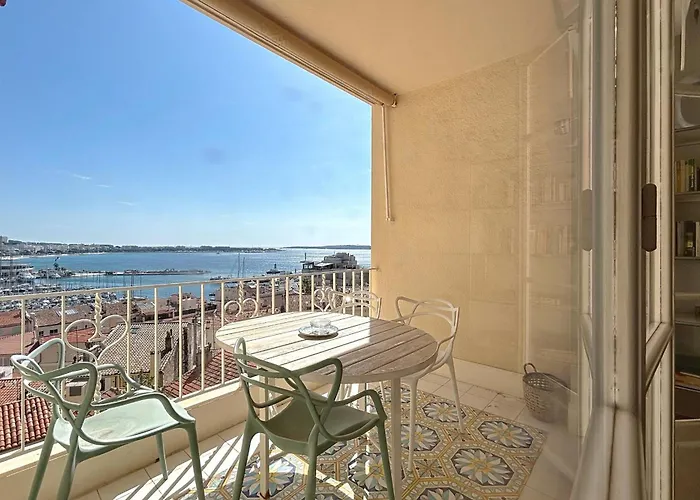 Cannes Baie The Cannes Superb 2 Bedroom Apartment With Sea View Terrace